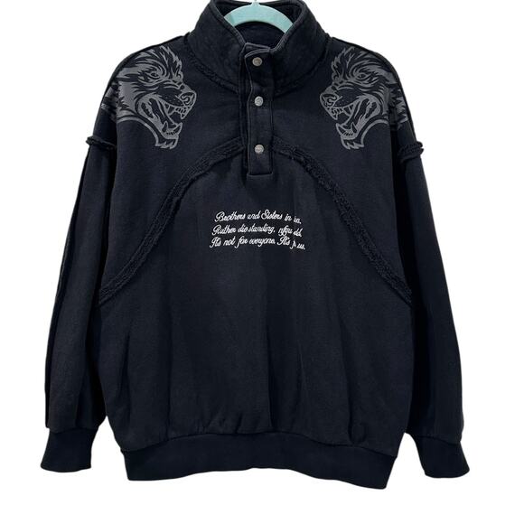 Darc Sport She Wolves Forever Tyler Mockneck Sweater - Picture 5 of 10